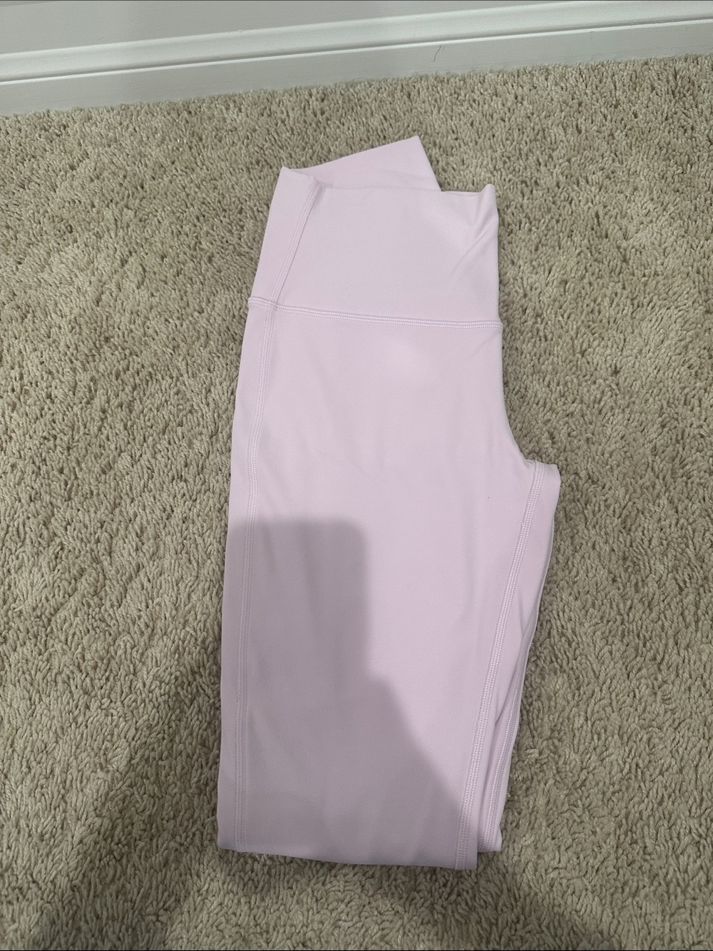 lululemon athletica Light Pink High-Waist Leggings